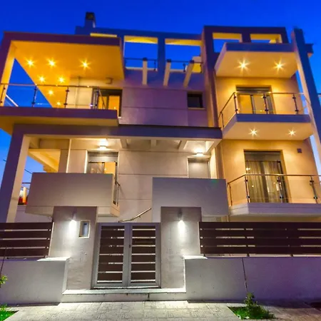 Villa Luxury Beachfront In Pefkakia-volos Volos